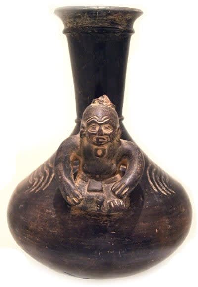 Olmecoid Terracotta Vessel, 900 BCE - 600 CE
