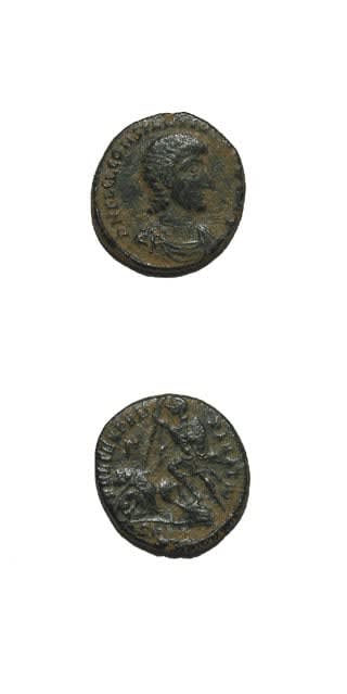 Bronze Centenionalis of Emperor Constantius II, 348 CE - 361 CE