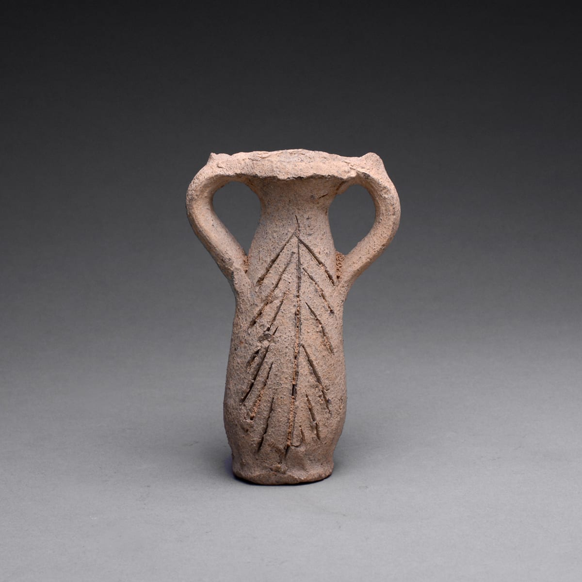 Byzantine Stylized Terracotta Vessel, 400 CE - 600 CE