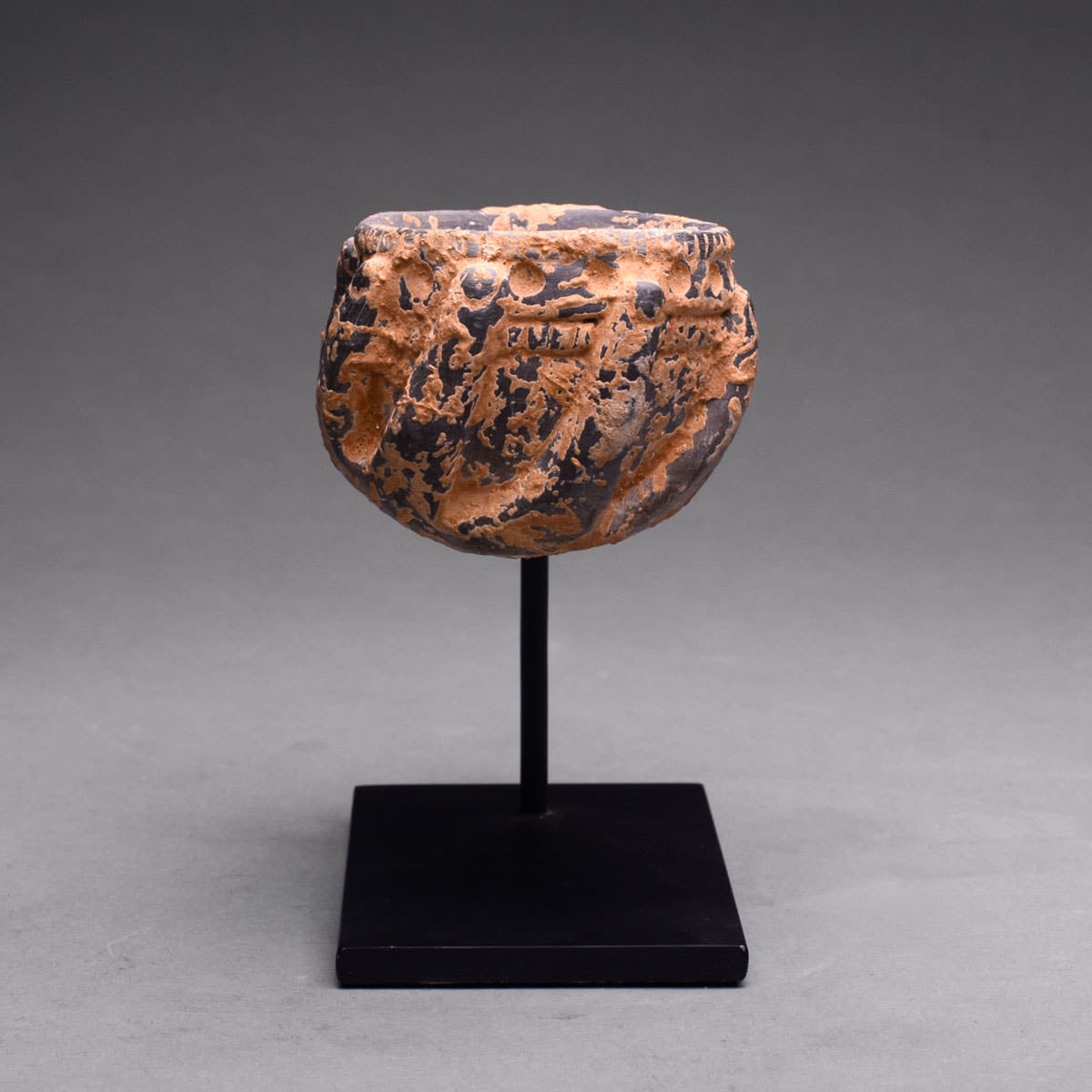 Phoenician Carved Stone Incense Burner, 900 BCE - 500 CE