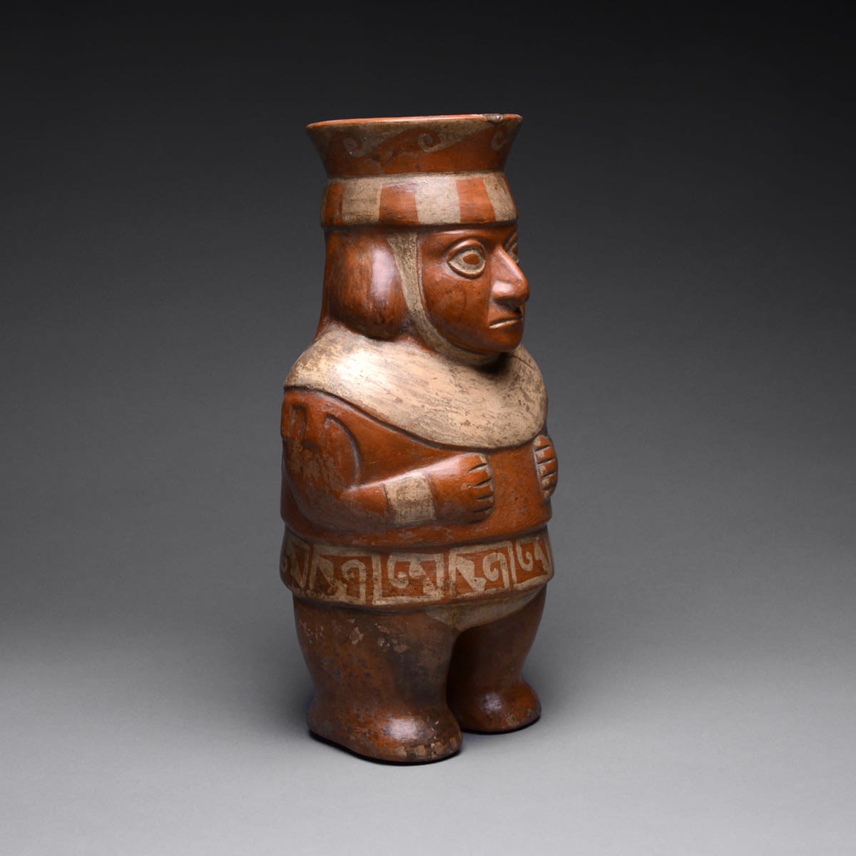 Moche Terracotta Figure, 100 AD to 500 AD