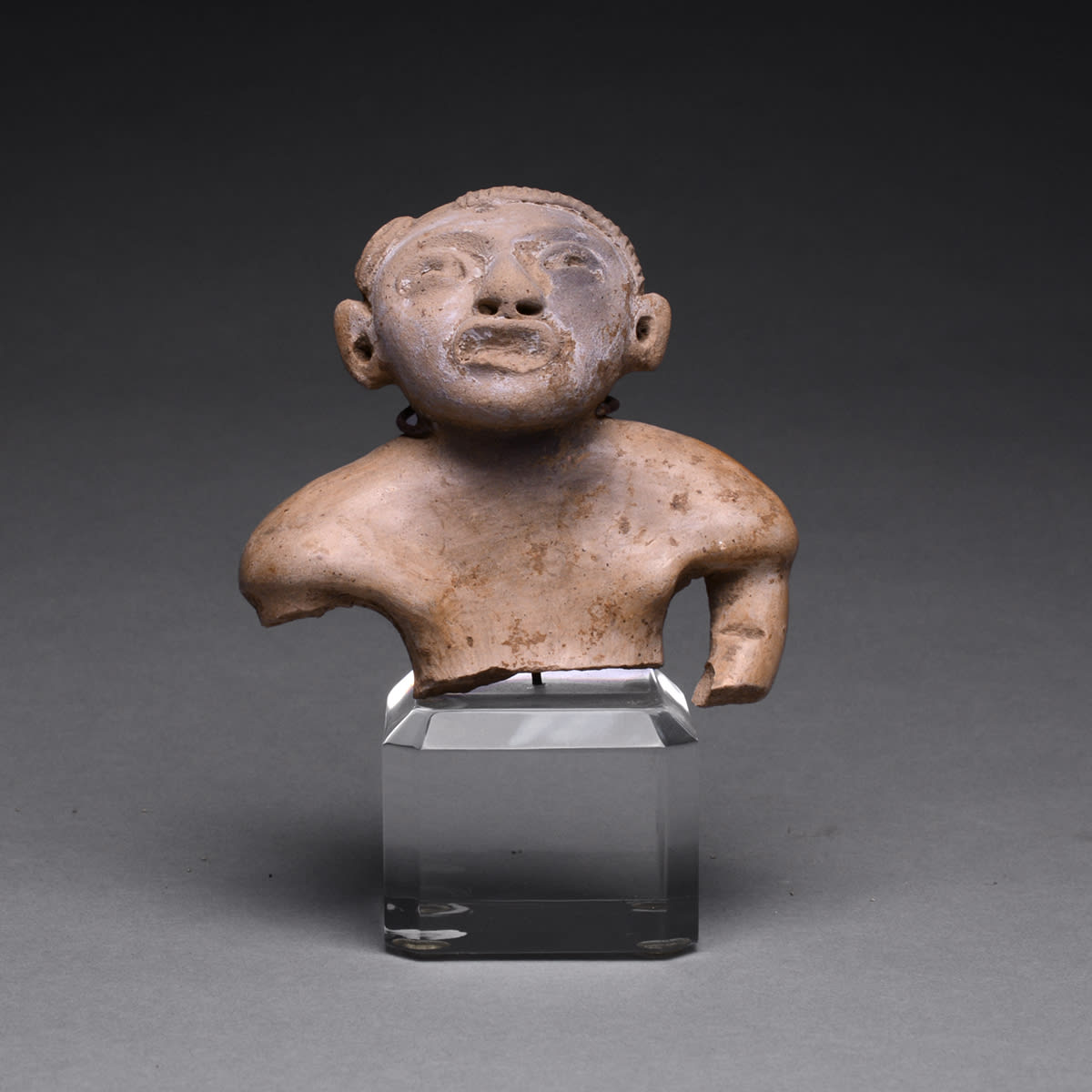 Mayan Votive Sculpture of a Man, 300 CE - 600 CE