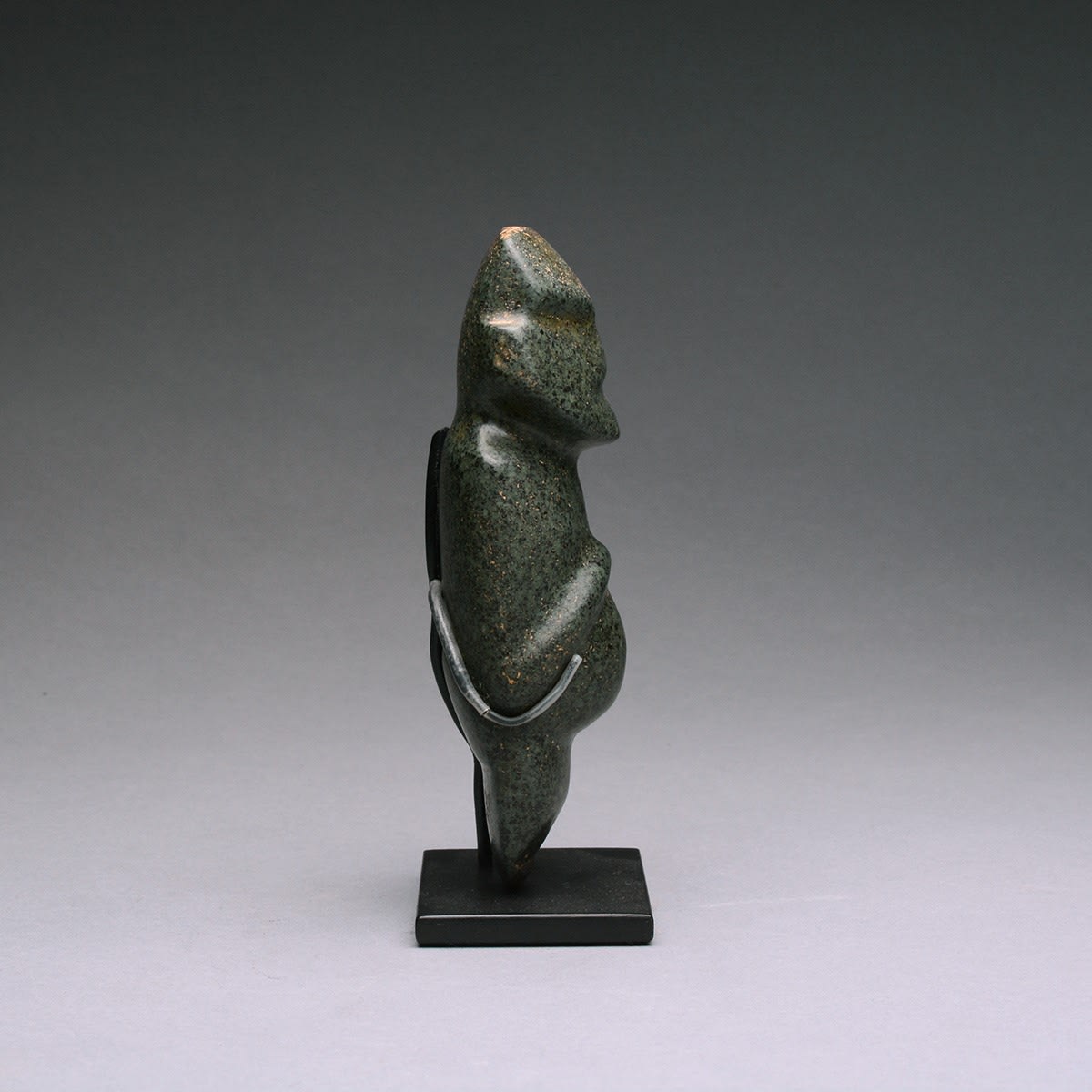 Mezcala Stone Pregnant Idol, 300 BCE - 300 CE