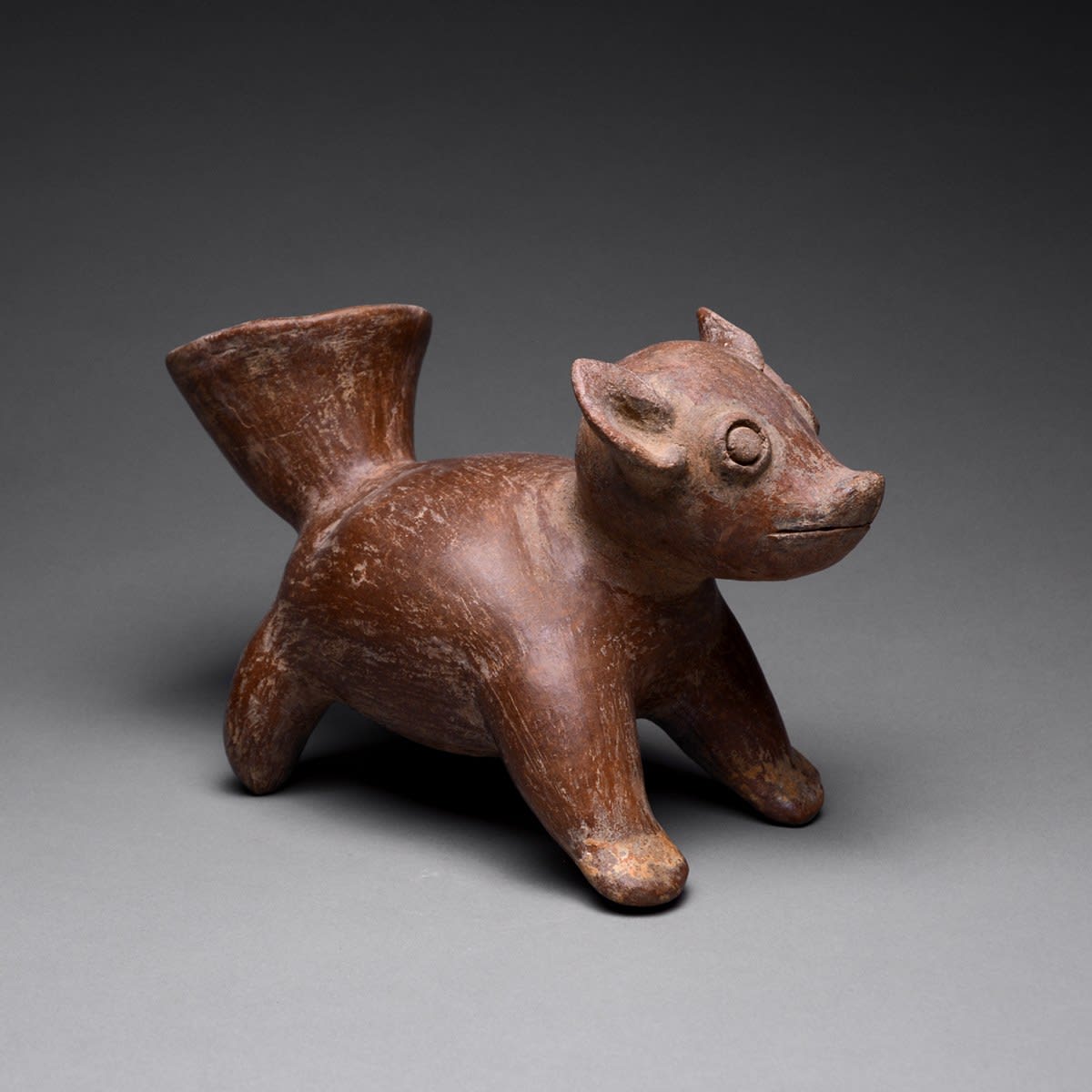 Colima Vessel in the Form of a Dog, 300 BCE - 300 CE