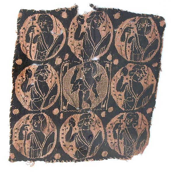 Coptic Textile Fragment, 400 CE - 700 CE