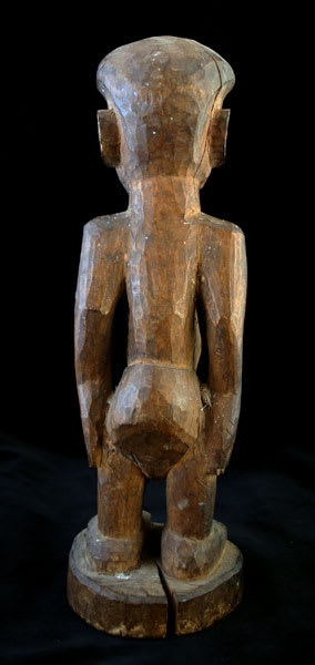 Yoruba Wooden Sculpture of a Man, 20th Century CE
