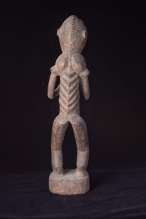 Baule Wooden Gbekre (Mbra) Monkey Sculpture, 19th Century CE - 20th Century CE