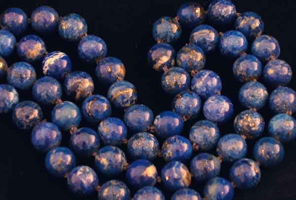 Lapis Lazuli Bead Necklace