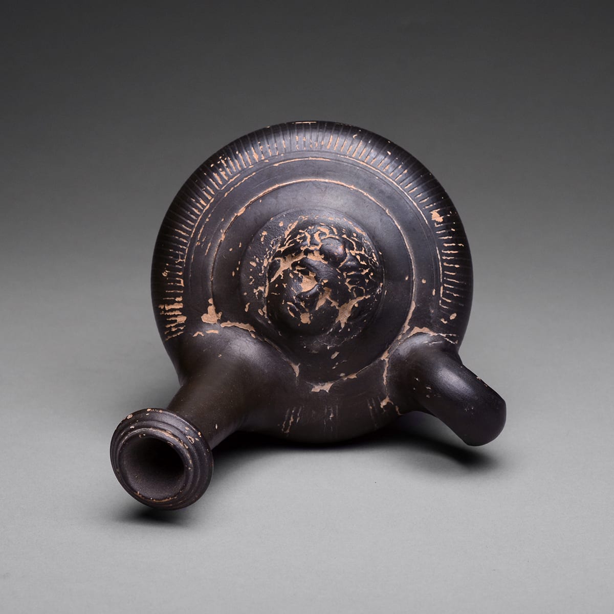 Campanian Black-Glazed Guttus, 500 BCE - 300 CE