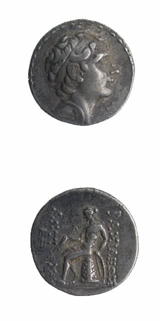 Seleukid Silver Tetradrachm of King Antiochus II Theos, 261 BCE - 246 CE