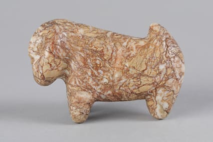 Indus Valley stone figurine of a horse
