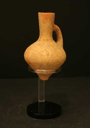 Iron Age Terracotta Juglet, 900 BCE - 700 BCE