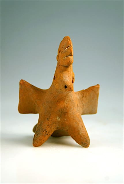 Colima Whistle in the Form of a Bird, 300 BCE - 300 CE