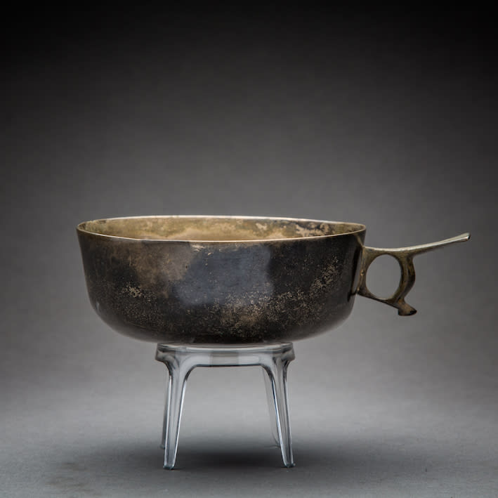 Sassanid Bronze Measuring Cup, 226 CE - 651 CE
