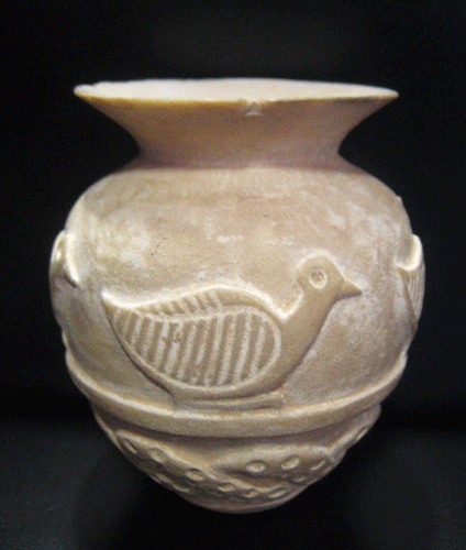 White Stone Jar