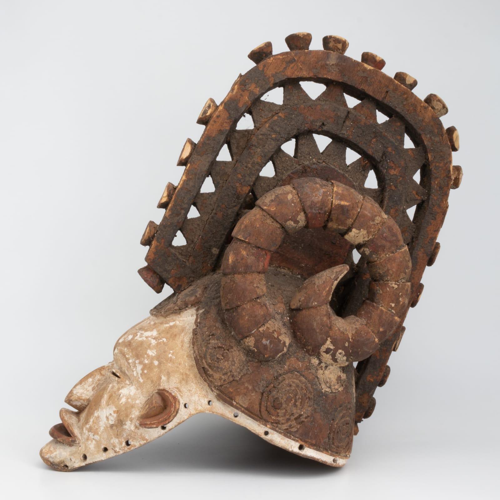 Igbo Maiden Spirit Helmet Mask (Agbogho Mmwo), 19th - 20th Century CE