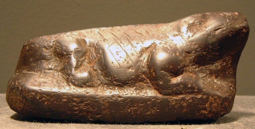 Egyptian Stone Sculpture of a Crocodile, 304 BCE - 30 BCE