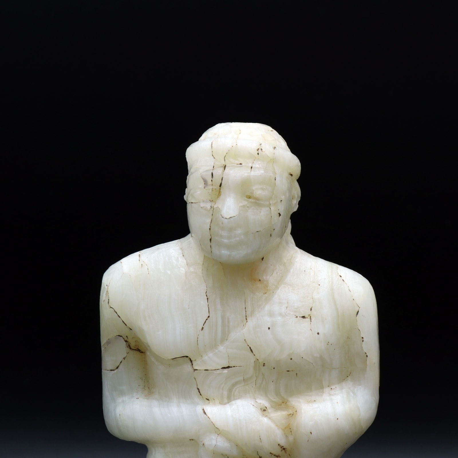 Sabaean Figure of a Nobleman , 600 BC - 300 BC