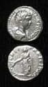 Silver Denarius of Caracalla Struck While Caesar, 196 CE - 198 CE