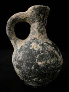 Iron Age Terracotta Jug, 900 BCE - 700 CE