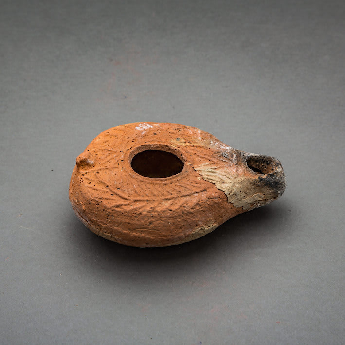 Roman Oil Lamp, 100 CE - 200 CE