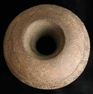 Mayan Carved Mace Head, 300 CE - 900 CE