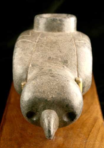 American Indian Stone Pipe in the Form of a Bird, 1200 CE - 1600 CE