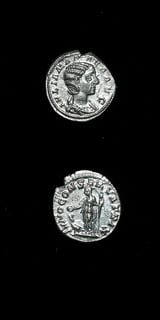 Silver Denarius of Julia Mamaea, 222 CE - 235 CE
