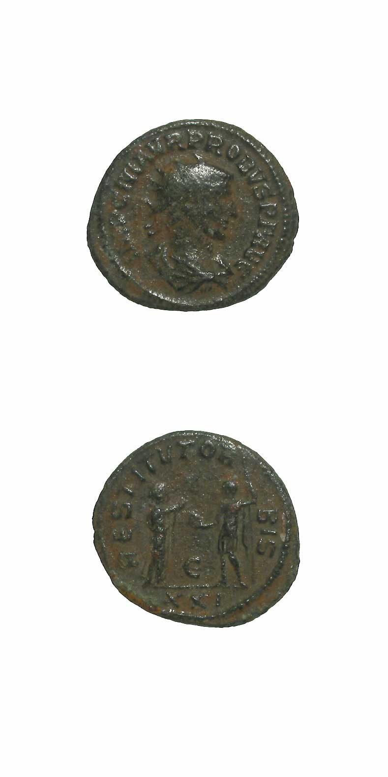 Bronze Antoninianus of Emperor Probus, 276 CE - 282 CE