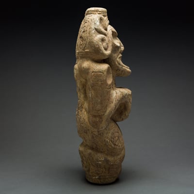 Taino Stone Zemi Sculpture, 1000 CE - 1500 CE