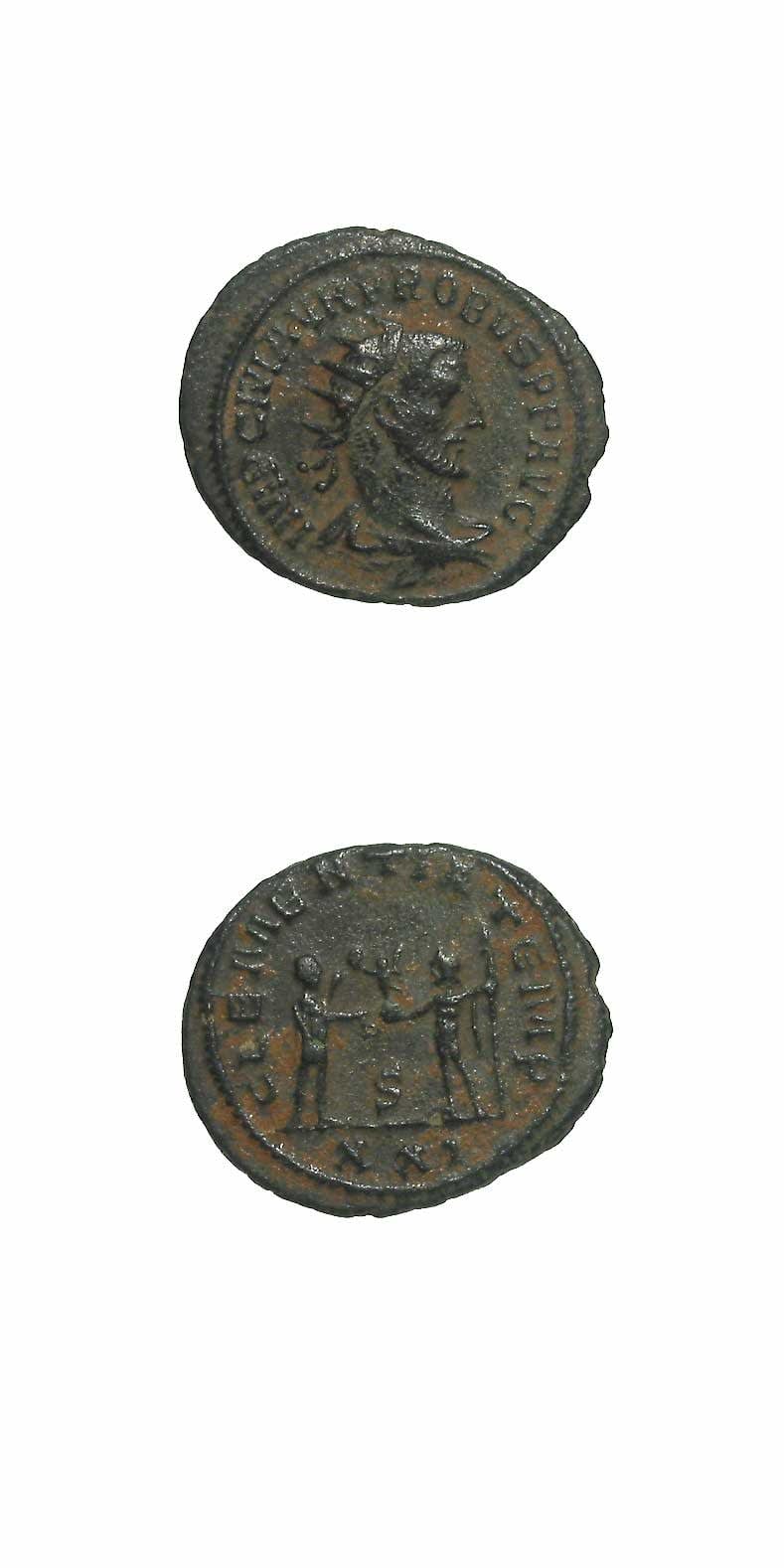 Bronze Antoninianus of Emperor Probus, 276 CE - 282 CE