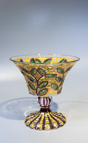 Ornamental Glass Vase