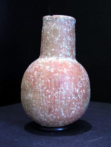 Terracotta Oil Juglet, 900 BCE - 700 CE