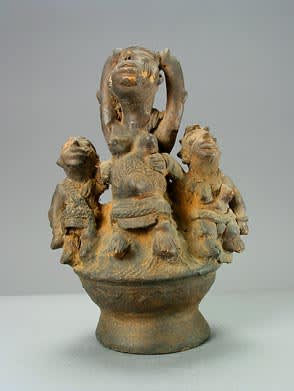 Yoruba Terracotta Altarpiece, 19th Century CE - 20th Century CE