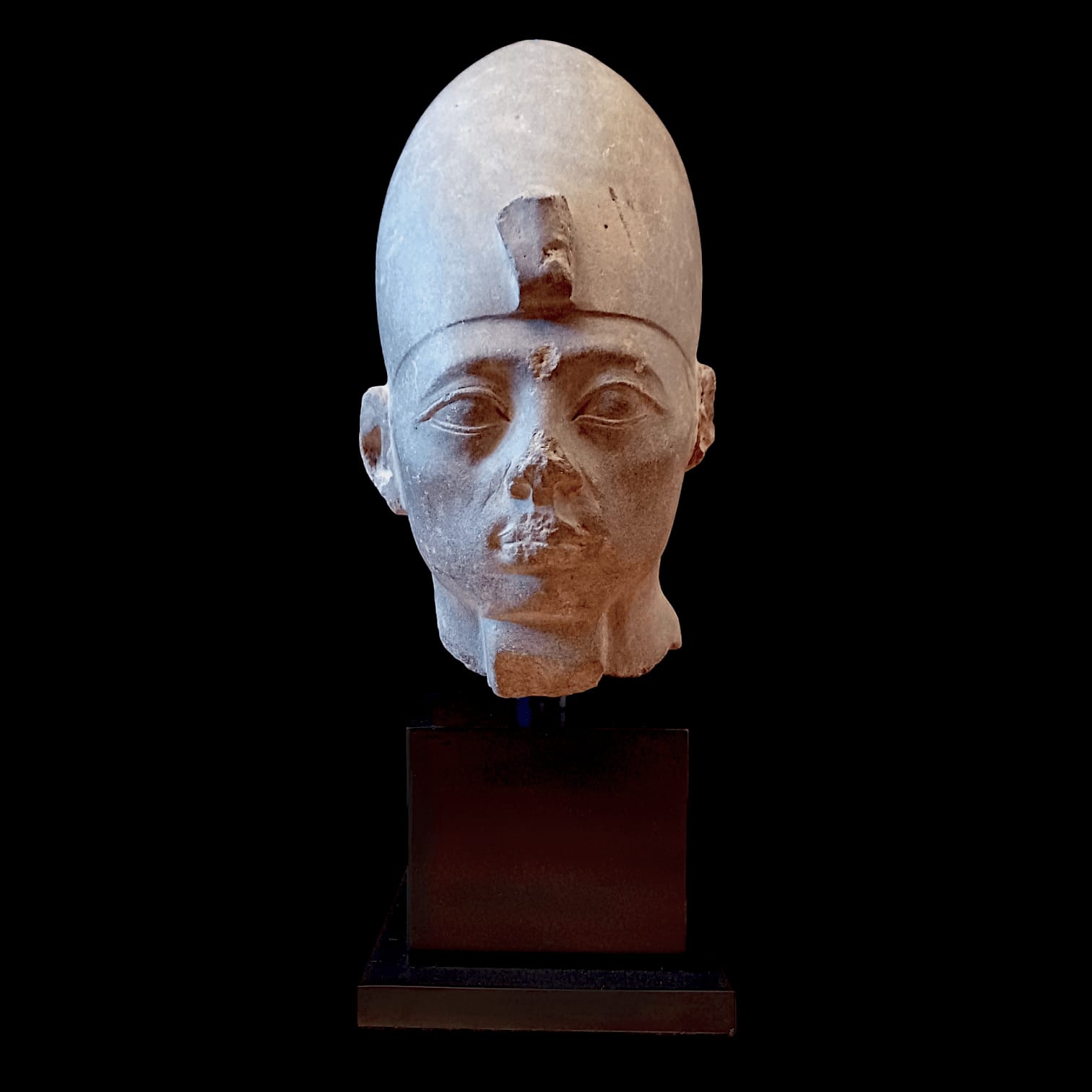 Portrait of a Pharaoh, probably Ahmose I, 1550 BC - 1525 BC
