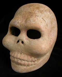 Mayan Sculpture of a Skull, 500 CE - 900 CE