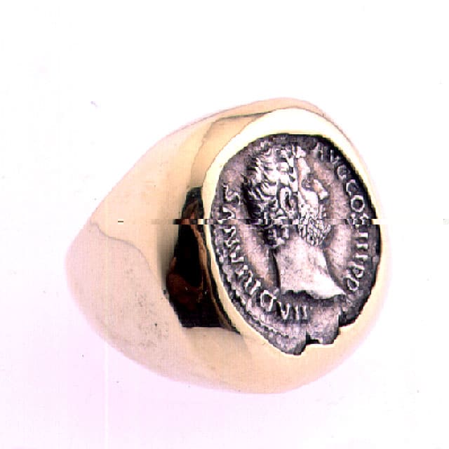 Roman Silver Denarius Of Emperor Hadrian, 117 CE - 138 CE