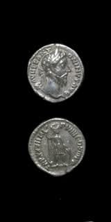 Silver Denarius of Emperor Marcus Aurelius, 161 CE - 180 CE