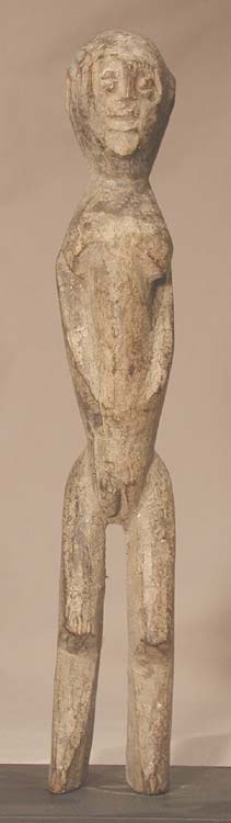 Lobi Wooden Bateba Sculpture of a Woman, 20th Century CE