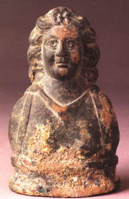 Roman Bronze Bust of a Youth, 300 CE - 600 CE