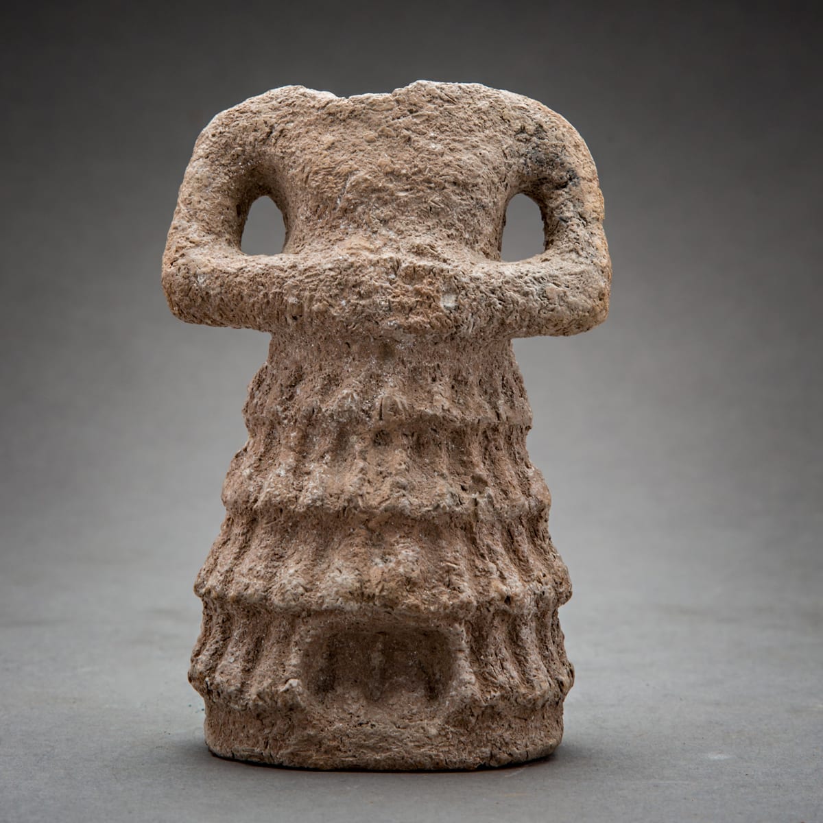 Sumerian headless male figurine, 3000 BCE - 2300 BCE