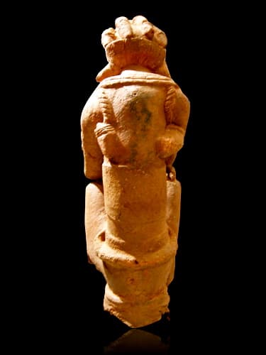 Nok Sculpture of a Seated Man, 100 BCE - 300 CE