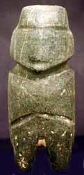 Mezcala Stone Standing Figure, 300 BCE - 100 CE