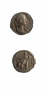 Silver Denarius of Empress Faustina Junior, 145 CE - 176 CE