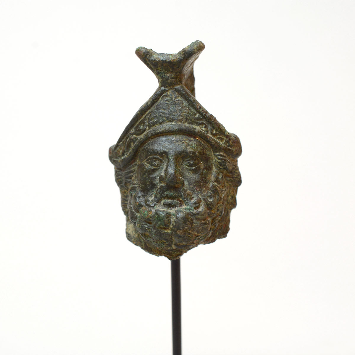 Roman Bronze Bust of Mars, 1st Century CE - 3rd Century CE