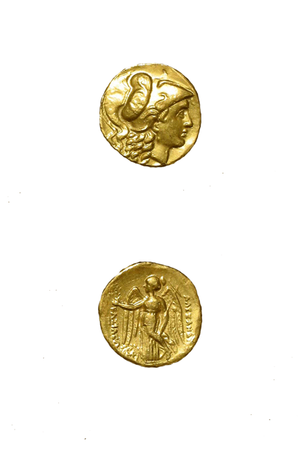 Macedonian Gold Stater of King Alexander the Great, 336 BCE - 323 CE