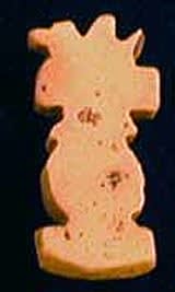 New Kingdom Yellow Faience Amulet, 1600 BCE - 1100 BCE