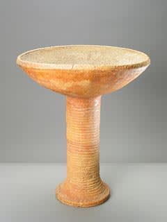 Djenne Terracotta Pedestal Bowl, 1200 CE - 1300 CE