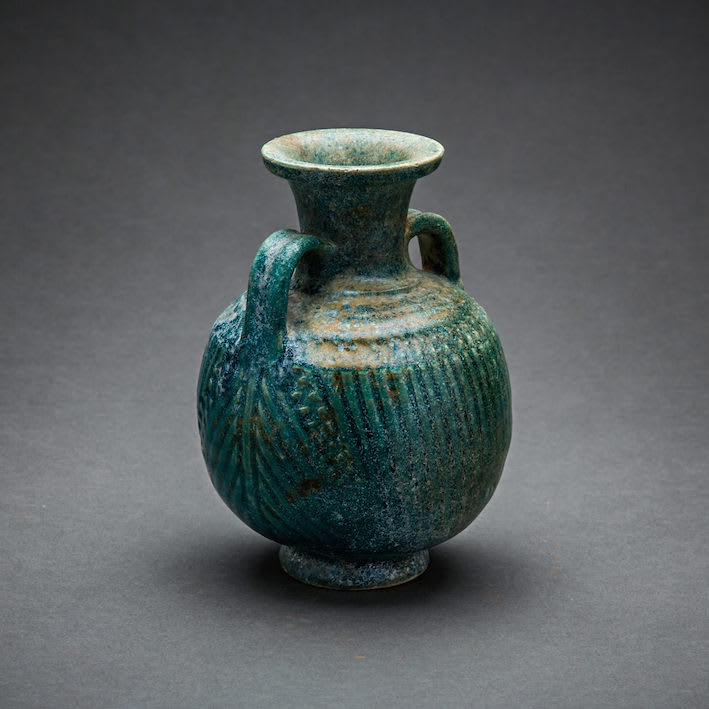 Parthian Glazed Terracotta Amphora, 2nd Century CE - 3rd Century CE