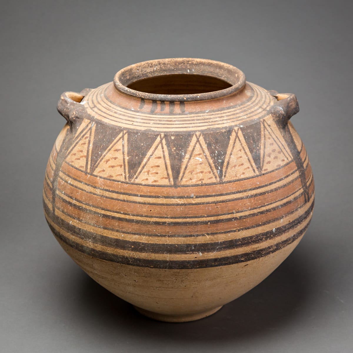 Cypriot Bychrome Jar, 1200 BCE - 800 BCE